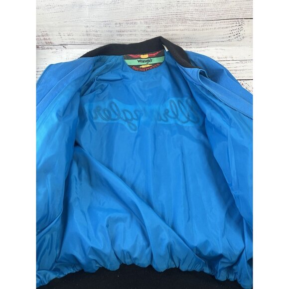 Vintage Wrangler BrushPopper Jacket Full Zip Embroidered Size XL - Picture 10 of 16